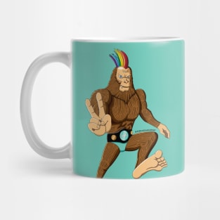 Portland Oregon Pride Sasquatch Mug